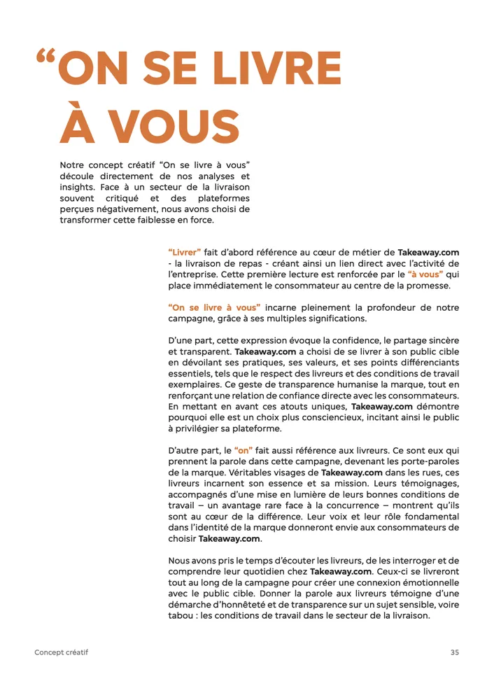 Campagne RP pour Takeaway.com, visuel 1