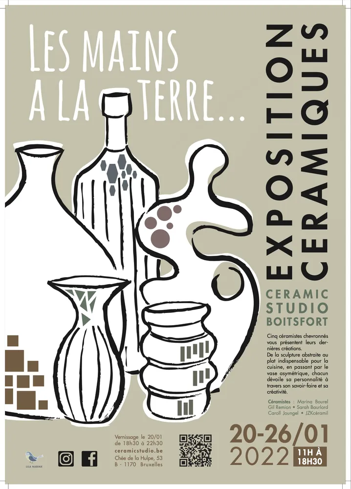 Affiche réalisée dans le cadre d’un cours de graphisme suivi à l’IHECS, visuel 1